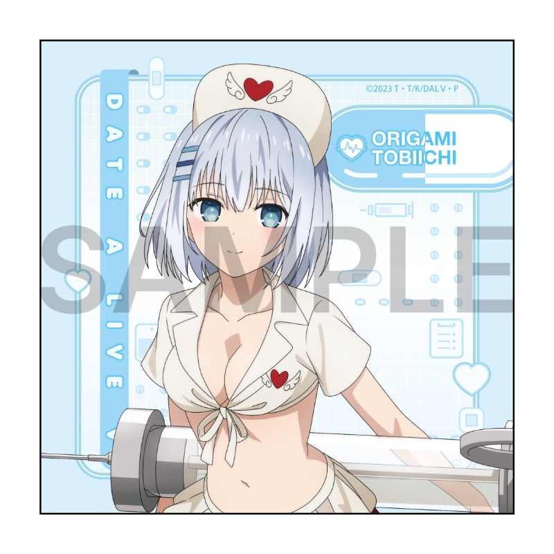 デート・ア・ライブV マイクロファイバー 鳶一折紙 南の島のナース ver.【催事商品】
