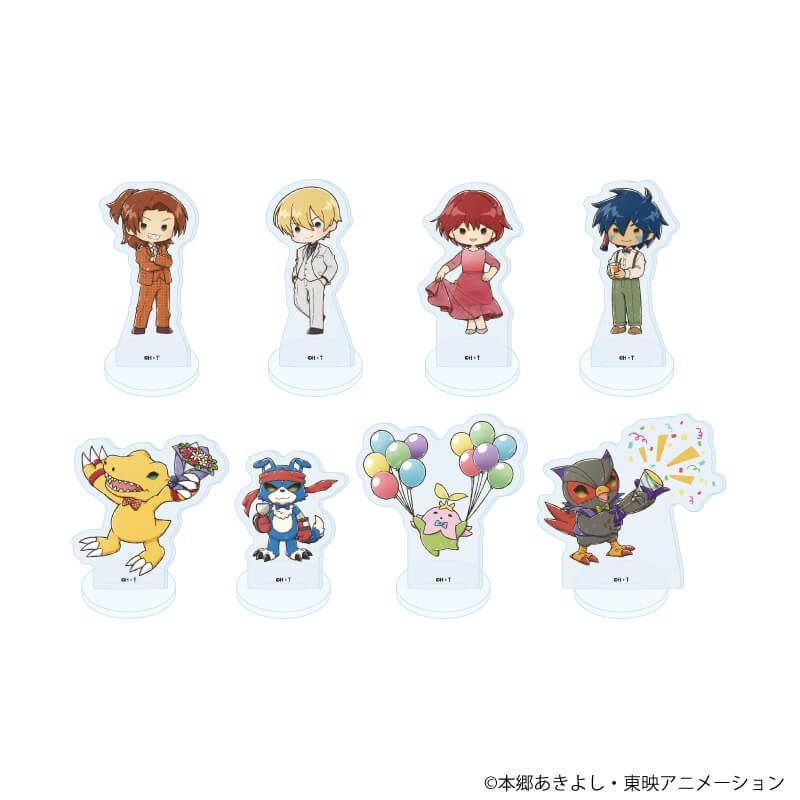 アクリルぷちスタンド「デジモンセイバーズ」01/ブラインド(8種)(グラフアートイラスト)