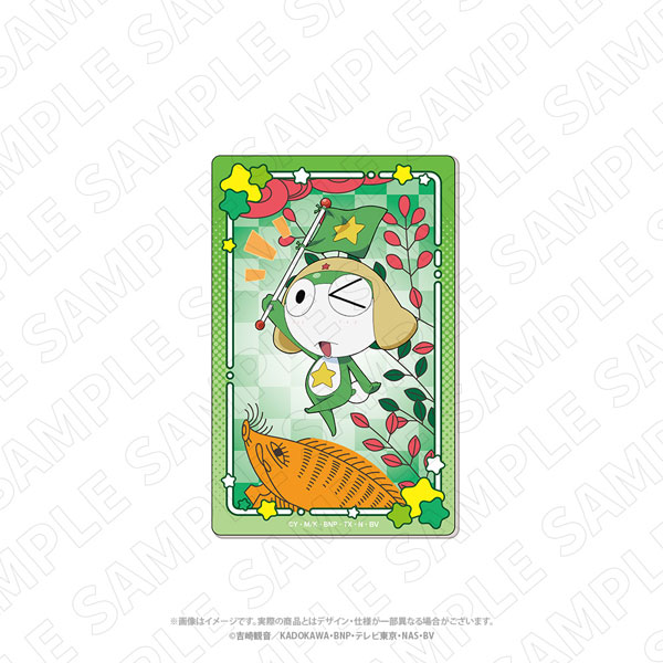 キャラディショナルトイ ケロロ軍曹 花札柄アクリルカード(ちびケロ)