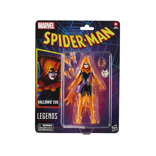 ハズブロ(HASBRO) MARVEL マーベルレジェンド・シリーズ ハロウズ・イブ スパイダーマン コミックス コレクティブル 6インチ(15cm)サイズ アクションフィギュア F9025 正規品