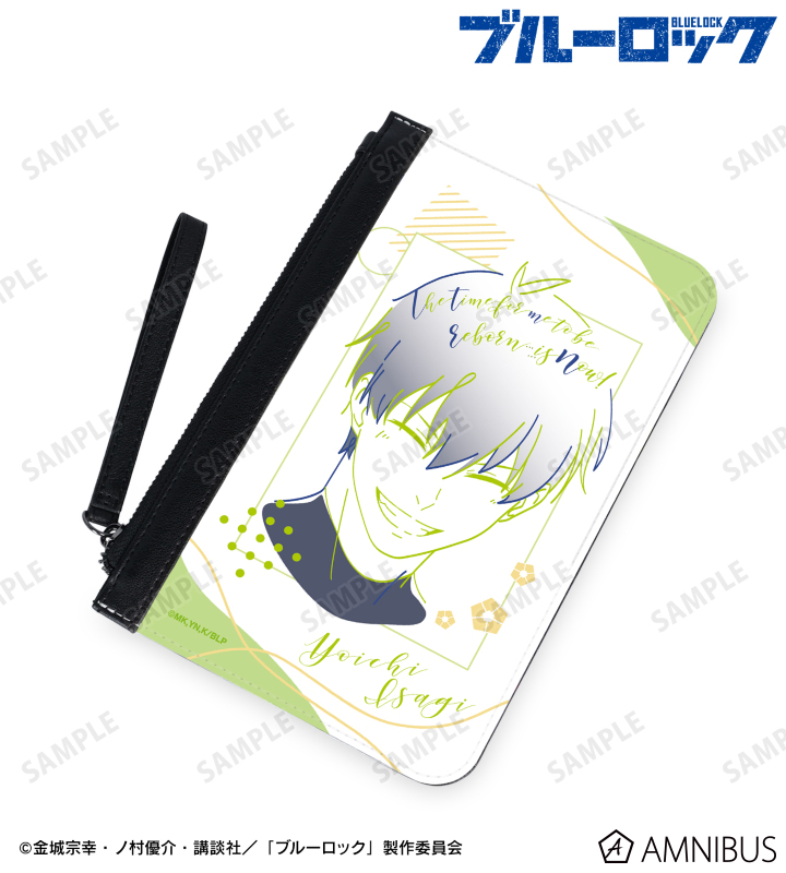 潔 世一 lette-graph PUレザーフラットポーチ