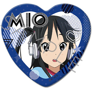 『けいおん！』 ハート型缶バッジ B(秋山澪)