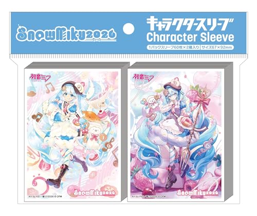 SNOW MIKU 2026 キャラクタースリーブセット 雪ミク2026(B)(EN-E020)