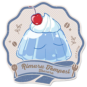 転生したらスライムだった件 ぷちちょこマグネットステッカー[ゼリーリムル] カフェごはんver.