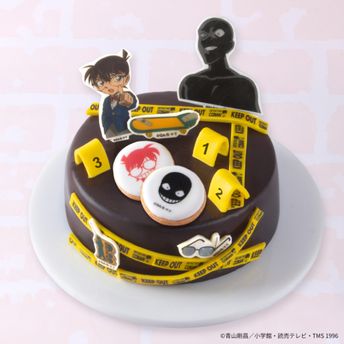 「名探偵コナン」カスタムケーキ(江戸川コナン&犯人)