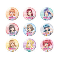 ラブライブ！サンシャイン!! トレーディング缶バッジ 夏制服ver.（全9種・ランダム9個入）