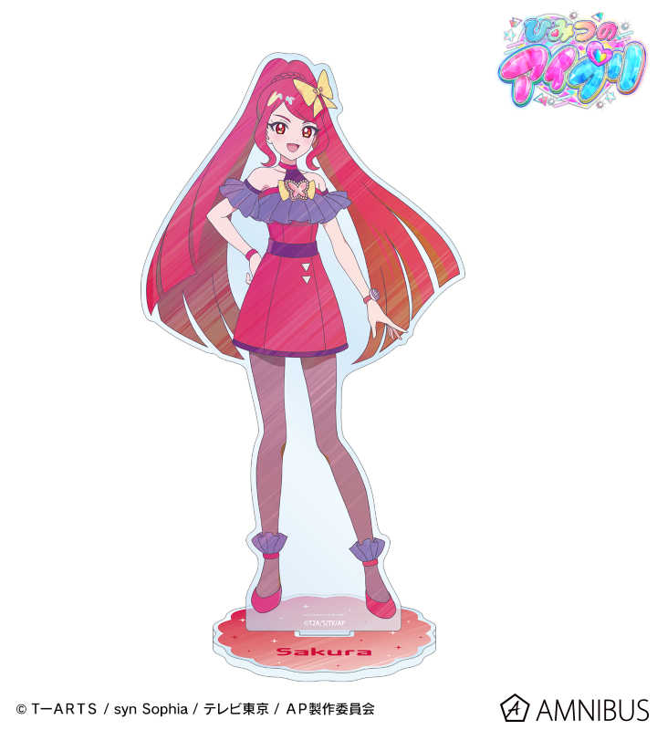 一条寺 サクラ Ani-Art clear label BIGアクリルスタンド
