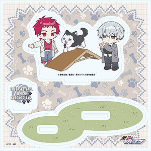 アクリルスタンドプレート「黒子のバスケ」14/洛山 テツヤ2号といっしょver.(ミニキャライラスト)