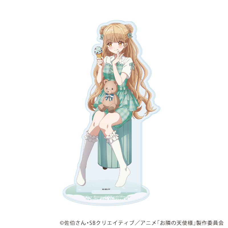 アクリルスタンド「お隣の天使様にいつの間にか駄目人間にされていた件2」22/椎名真昼 ゆめかわミントver.(描き下ろしイラスト)