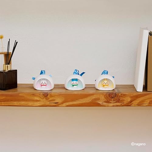 エニマイくじ ちいかわ ゆきだるまになっちゃった！ F賞 オーナメント (全3種セット)