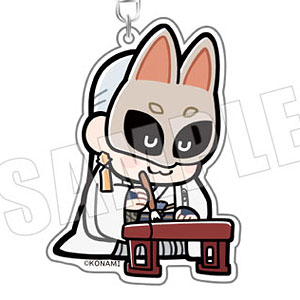 SILENT HILL f × ぶくぶ おおきめアクリルキーホルダー 07.狐面の男 お手紙