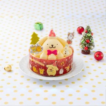 ポムポムプリン 聖夜のカスタードクリームケーキ プリン風味 クリスマス2026