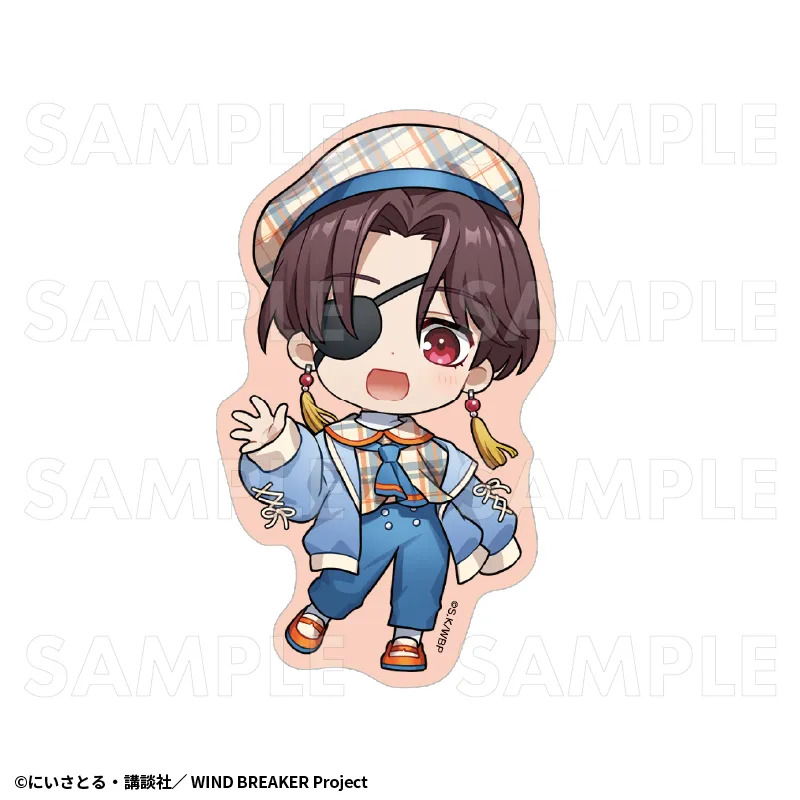 【予約2026年02月】TVアニメ「WIND BREAKER」【チェックセーラー】 ステッカー【蘇枋 隼飛】 ティームエンタテインメント
