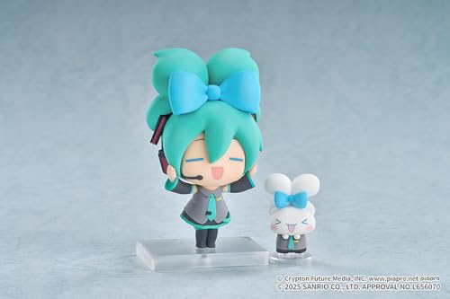 グッドスマイルカンパニー[GOOD SMILE COMPANY] 初音ミク×シナモロール 初音ミク×シナモロール デフォルメフィギュア ノンスケール プラスチック製 塗装済みフィギュア