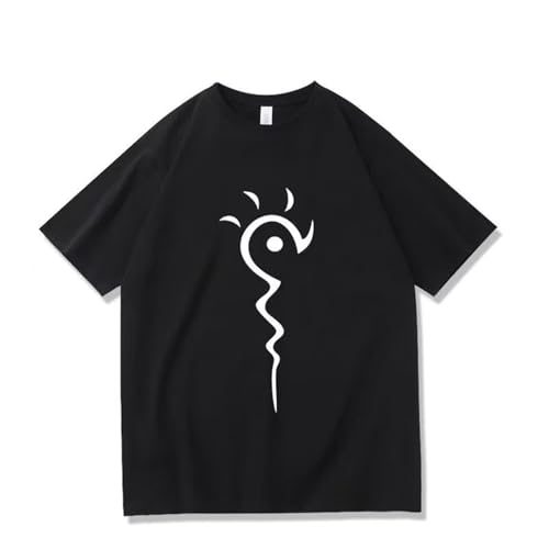 [CCOSPEN] 夏目友人帳 グッズ Tシャツ 夏服 半袖 スポーツ＆アウトドア 夏目貴志 メンズ 大きいサイズ コスプレ衣装 速乾性 快適な軽い ビッグシルエット オーバーサイズ 柔らかい 耐久性 通気性 (2XL,1) [並行輸入品]