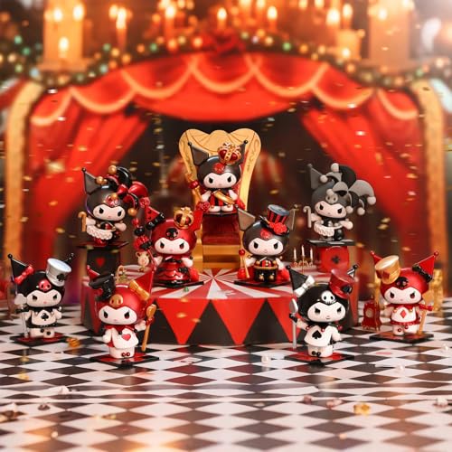 TOP TOY サンリオ(SANRIO) キャラクターズ "クロミ ポーカーキングダム" シリーズ【1ピース】ガチャガチャ ブラインドボックス フィギュア ソフビ PVC プレゼント 誕生日 ギフト クロミ キャラクター コレクター向け