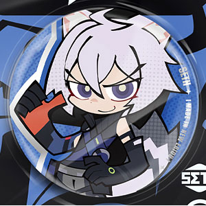 ゼンレスゾーンゼロ 新エリー都シリーズ デフォルメ缶バッジ 特務捜査班 セス