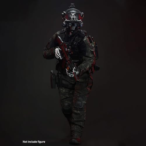 HiPlay VERYHOT 1/6 オブ デューティ ゴースト ミリタリーセット 男性兵士フィギュア用 衣装＆武器アクセサリーパック M001 フィギュア用 服 洋服 セット