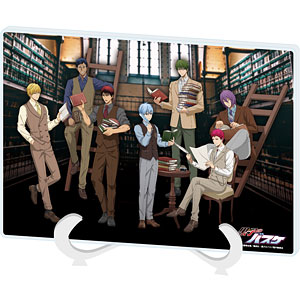 アクリルアートボード(A5サイズ)「黒子のバスケ」01/アンティークスーツver. 集合デザイン(描き下ろしイラスト)