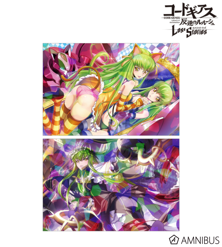 C.C. ホログラムポストカード2枚セット ver.B