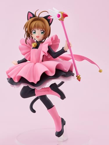 グッドスマイルカンパニー[GOOD SMILE COMPANY] POP UP PARADE カードキャプターさくら クロウカード編 木之本桜 黒猫風コスチュームVer. L size ノンスケール プラスチック製 塗装済み完成品