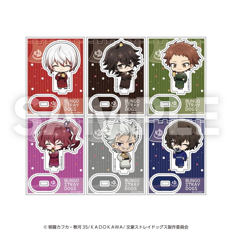 「7月上旬頃以降発送」文豪ストレイドッグス トレーディングアクリルスタンド ミニキャラver. vol.1