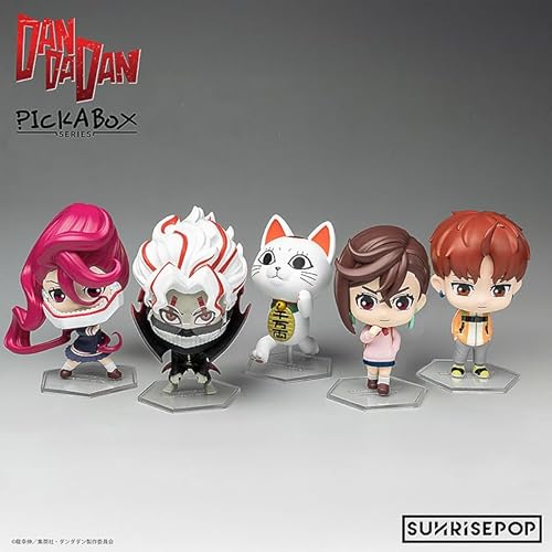 サンライズポップ[SUNRISEPOP] ダンダダン ブラインドボックスフィギュア 塗装済みプラスチック製ノンスケールフィギュア 6個入りBOX