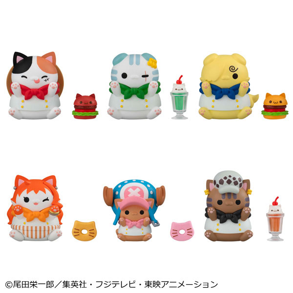 MEGA CAT PROJECT ワンピース ニャンピースニャーン！DINER！ 6個入りBOX[メガハウス]《１２月予約》