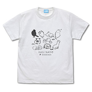 かぎなど マスコット Tシャツ/WHITE-S