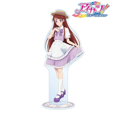 【グッズ-スタンドポップ】アイカツ！ 10th STORY ～未来へのSTARWAY～ 描き下ろし 紫吹 蘭 カントリーワンピースver. BIGアクリルスタンド【再販】