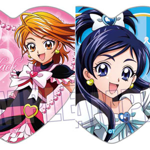 ふたりはプリキュアMax Heart トレーディングハート缶バッジ Action ver. 6個入りBOX