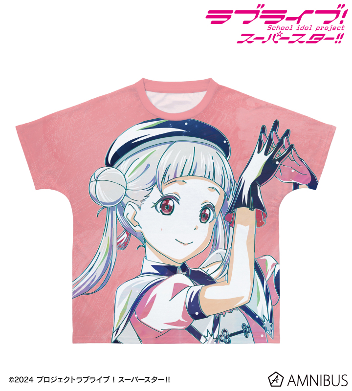 描き下ろし 嵐 千砂都 スーパースター!!ver. Ani-Art フルグラフィックTシャツ