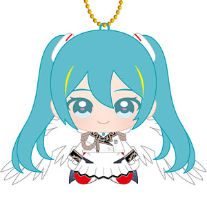 ガンダム45周年×初音ミク Chibiぬいおすわりマスコット 初音ミク×ウイングガンダムゼロEW