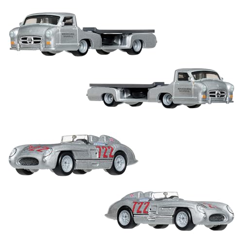 ホットウィール(Hot Wheels) チームトランスポート アソート 乗り物おもちゃ ミニカー 2台組×4セット入り BOX販売 3歳から マルチ FLF56-987K