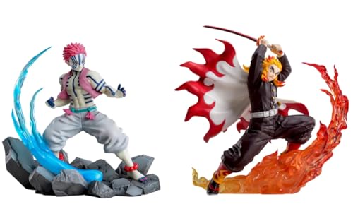 アニメ 鬼滅の刃 XrossLink フィギュア 猗窩座 煉󠄁獄杏寿郎