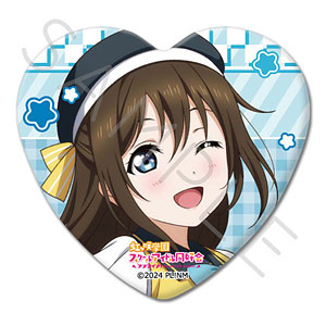 『ラブライブ！虹ヶ咲学園スクールアイドル同好会』 ハート型缶バッジ C(桜坂しずく)