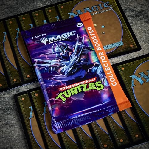 マジック:ザ・ギャザリング | ティーンエイジ・ミュータント・ニンジャ・タートルズ - コレクターブースター シングルパック (1パック) | コレクタブルトレーディングカードゲーム