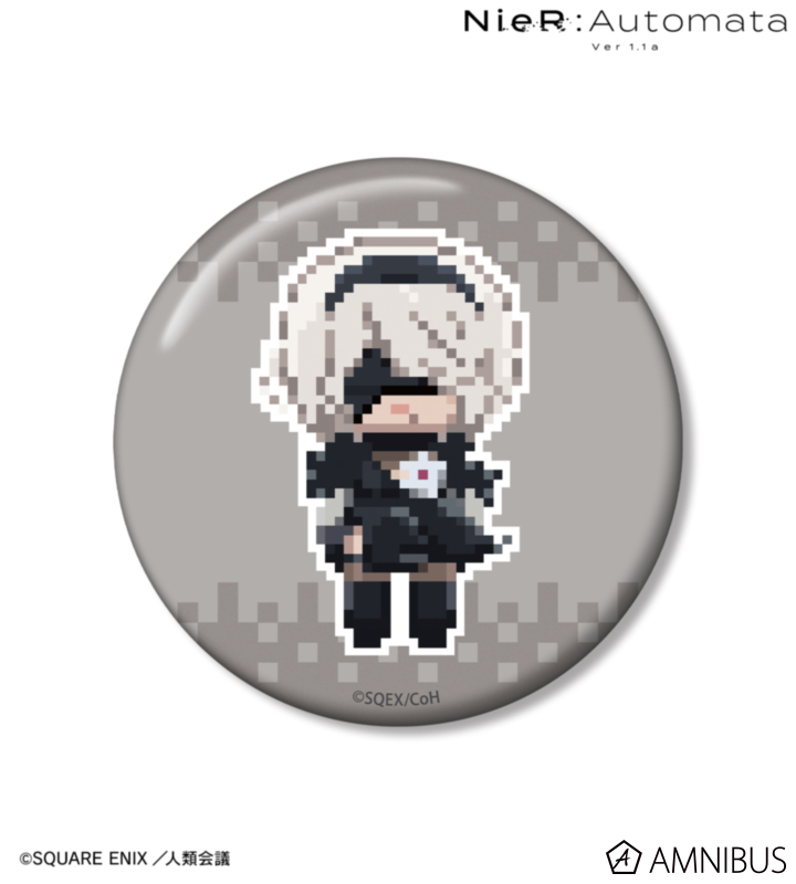 2B DOT DOT 100mm缶バッジ ver.C