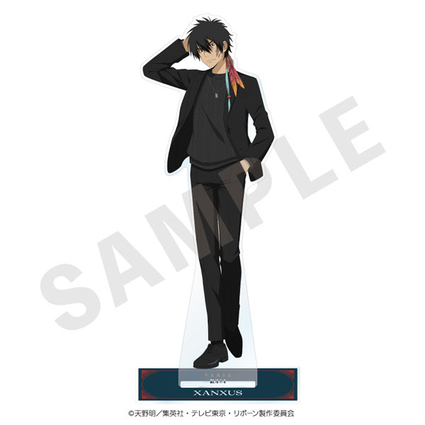 「家庭教師ヒットマンREBORN！」 ビッグアクリルスタンド ブラックニットコーデver.(XANXUS(10年後))
