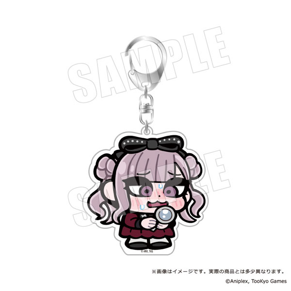 HUNDRED LINE - 最終防衛学園- ×ぶくぶ おおきめアクリルキーホルダー 07.九十九過子