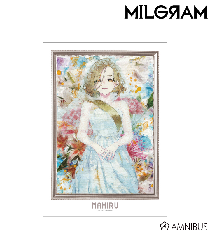 マヒル grunge CANVAS A3マット加工ポスター
