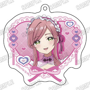 TVアニメ『君のことが大大大大大好きな100人の彼女』 描き下ろしアクリルキーホルダー (6)花園羽々里