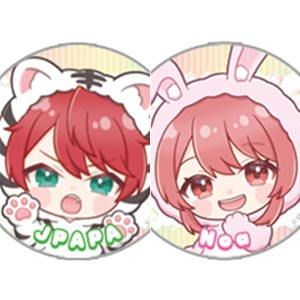 カラフルピーチ トレーディングミニキャラ缶バッジ 11個入りBOX