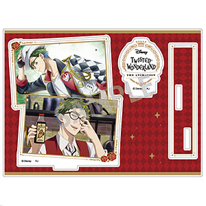 『ディズニー ツイステッドワンダーランド ザ アニメーション』 名場面アクリルスタンド トレイ・クローバー