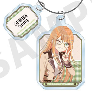 「学園アイドルマスター」 ワイヤーアクリルキーホルダー めがね×ラテコーデver. (紫雲清夏)