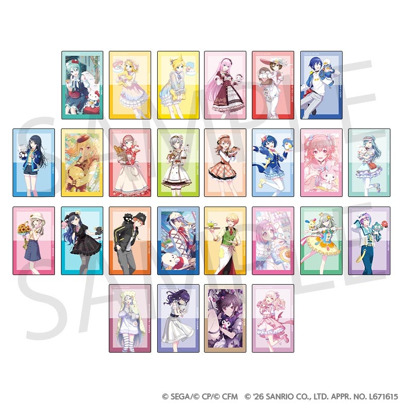 プロジェクトセカイ カラフルステージ！ feat. 初音ミク×サンリオキャラクターズ ePick card series【再販】