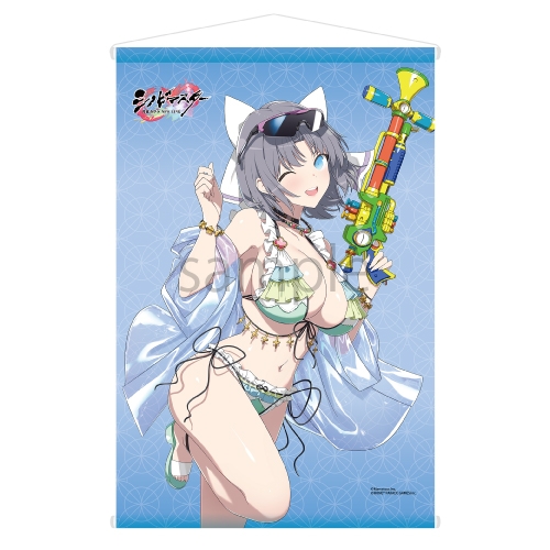 シノビマスター 閃乱カグラ NEW LINK 雪泉 画集描き下ろし水着Ver. B2タペストリー【催事商品】