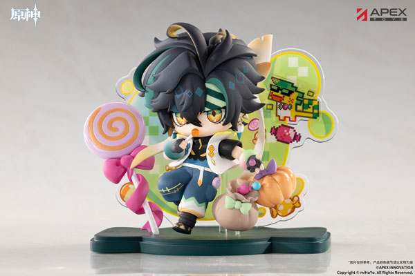 【特典】原神 幽夜綺想シリーズ ちびキャラフィギュア キィニチ