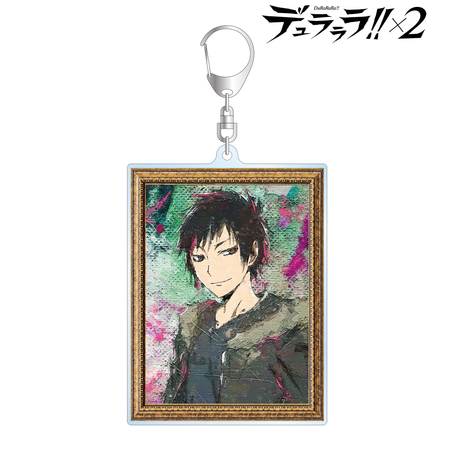 デュラララ!!×２_折原臨也 grunge CANVAS BIGアクリルキーホルダー ver.B