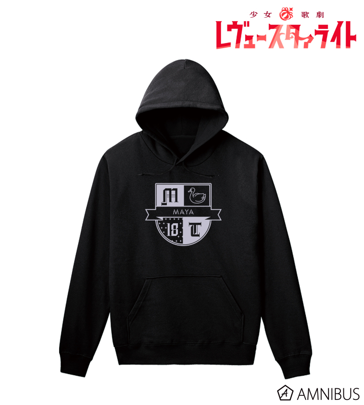 天堂 真矢 エンブレムモチーフパーカー/レディース